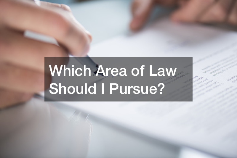 Which Area of Law Should I Pursue?